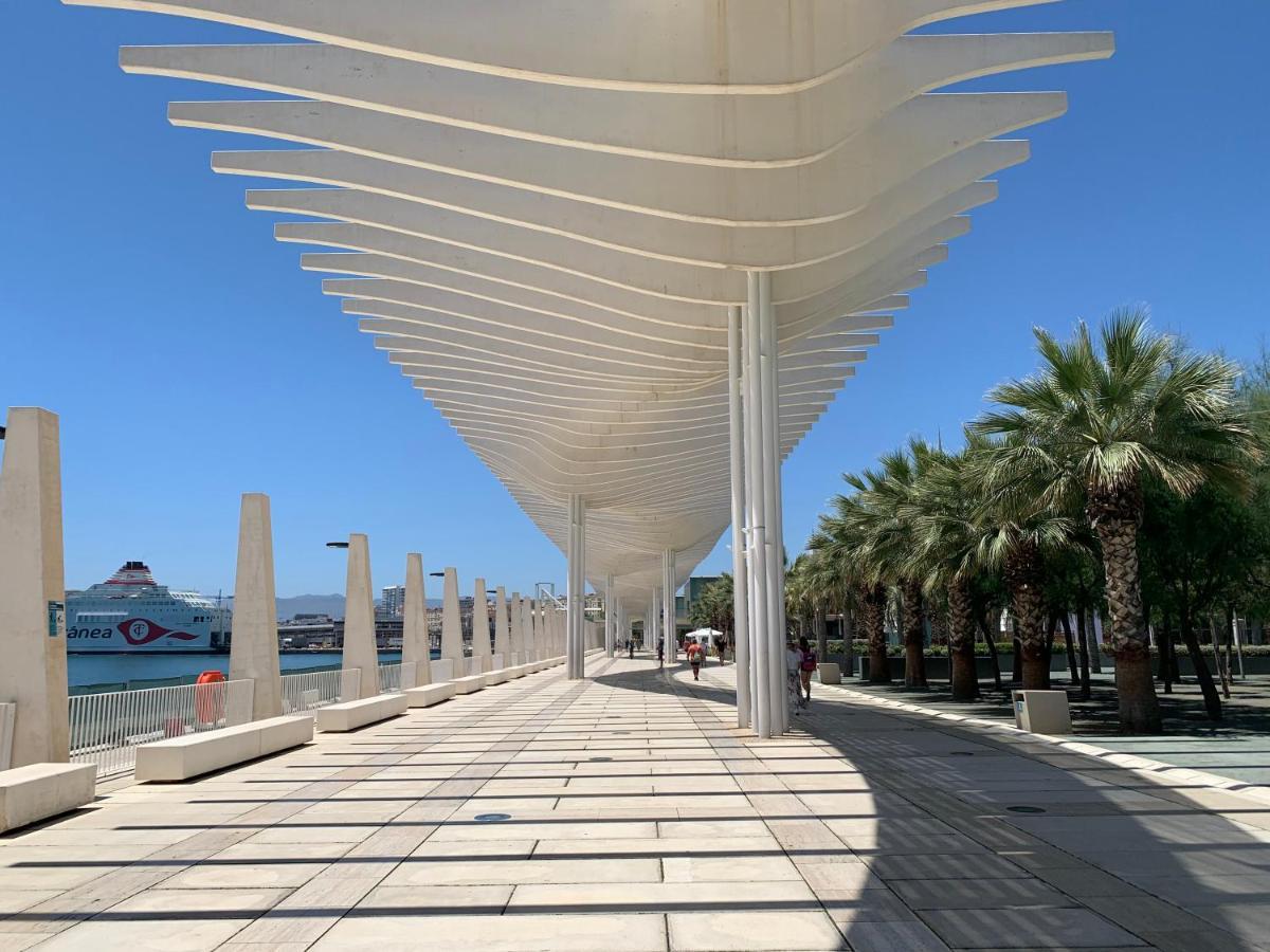 Malaga Beach And Historic Centre Malagueta Exterior foto